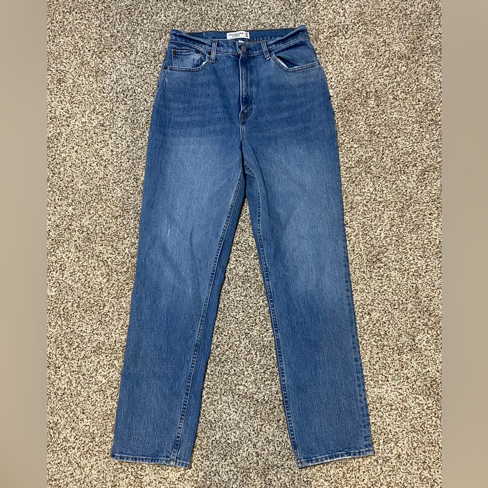 90s Straight Ultra High Rise Curve Love Jean